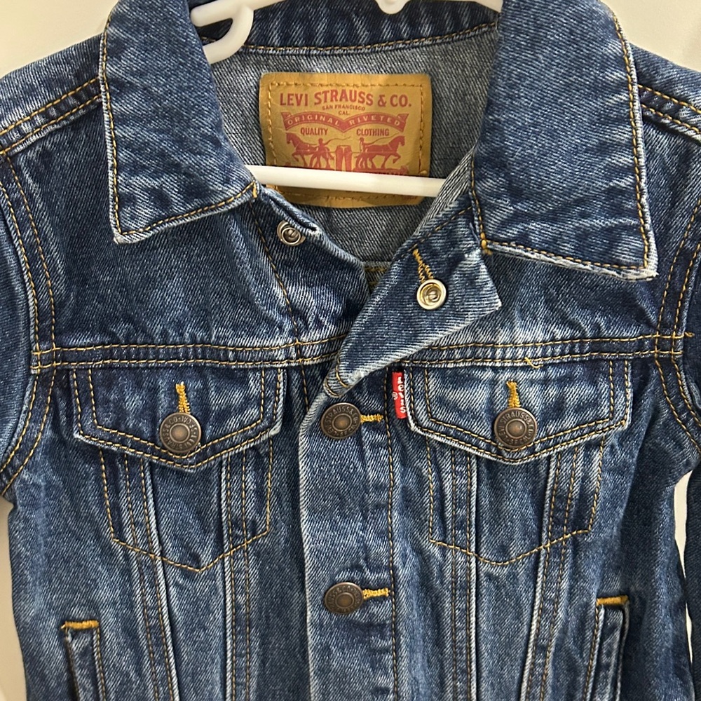 Levi's® Little Boys Denim Trucker Jacket |Size 5 - Picture 10 of 14